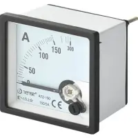 10A Analog Direk Ampermetre 72x72mm