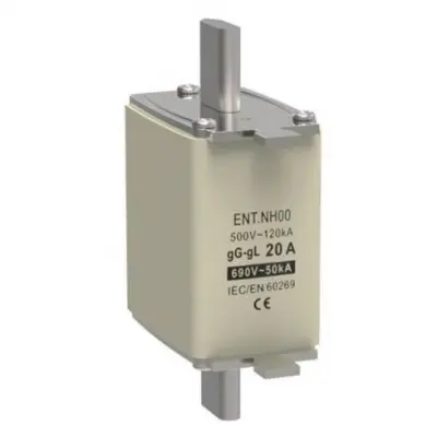 160A NH-00 120kA Çift Göstergeli Bıçaklı Sigorta