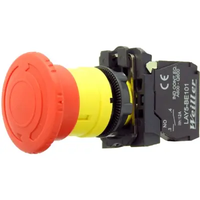 Plastik Mantar Acil Stop Buton