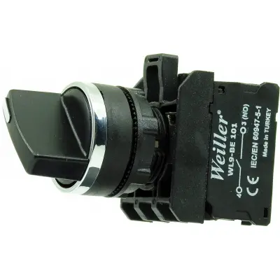 Kalıcı Metal Start Butonu 22mm