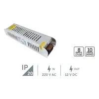 100W 8,3A Slim Tip Şerit Led Trafosu
