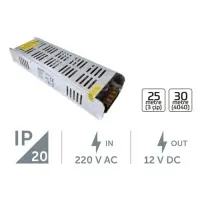 360W 30A Slim Tip Şerit Led Trafosu