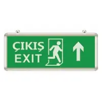 EXIT Yukarı Yönlü Led Çıkış Tabelası