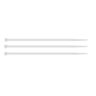100x2,5 Mm  Beyaz  Kablo Bağı