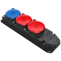 3X25A 2 Trifaze 1 Monofaze Üçlü Grup Priz