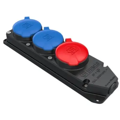 3x25A Üçlü Grup Priz (1Tri+ 2 Mono)