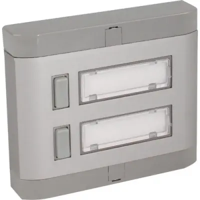 2'li Alüminyum Zil Butonu