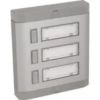 3'lü Alüminyum Zil Butonu