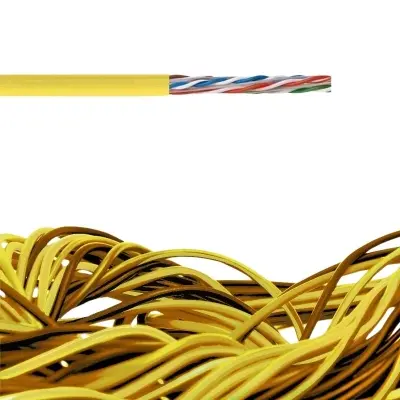 Category 6 U/UTP Sarı Data Kablosu U23 LSZH