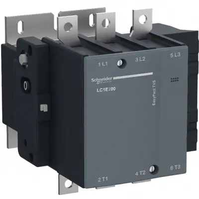 132kW  3 Kutup Kontaktör 250A Tvs 1Na 220Vac
