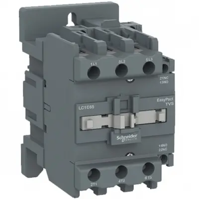 30Kw 3 Kutup Kontaktör 65A Tvs 1Na 220Vac