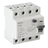 4X125A 30mA 10KA Kaçak Akım Koruma Şalteri