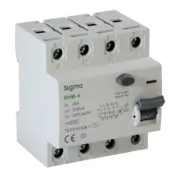 4X40A 30mA 6KA Kaçak Akım Koruma Şalteri