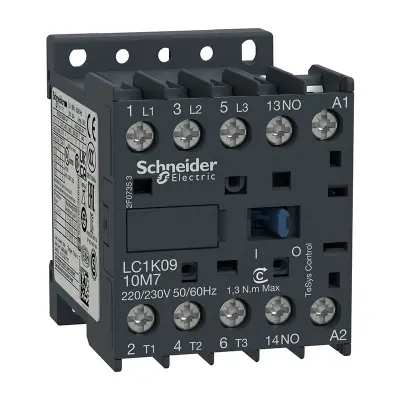 4KV 3 Kutup Kontaktör Tesys AC3 220Vac