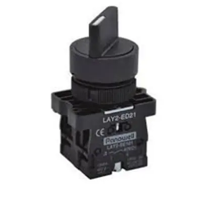 Plastik Kalıcı Mandal Buton 1NO+1NO (1-0-2 Kalıcı)