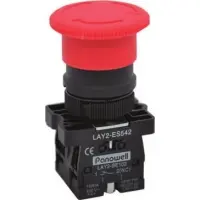 Plastik Kalıcı Mandal Buton 1NC Acil Stop