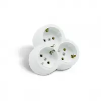 Üçlü Buket Topraklı Fiş Priz