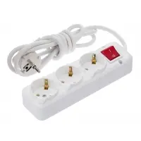 2 Metre Üçlü Topraklı Anahtar Priz