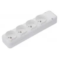 Dörtlü Klemensli Ups Topraklı Priz