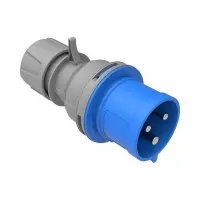 3x32A 2P+E 220V Düz Fiş