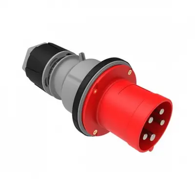 5x63A 3P+E+N 380V Düz Fiş IP44