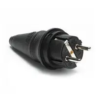 1X16A Kauçuk Düz Fiş IP54