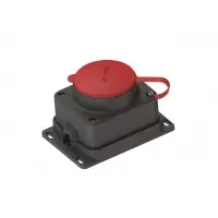 3X25A Kauçuk Duvar Prizi