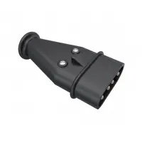 25Ax40A 3P+E 380V Yassı Düz Fiş