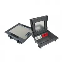 23,5X23,5cm 16 Modül Döşeme Altı Çıkış Kutusu