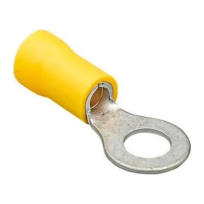 GYU-606 Yuvarlak Kablo Ucu Sarı (100 Adet)