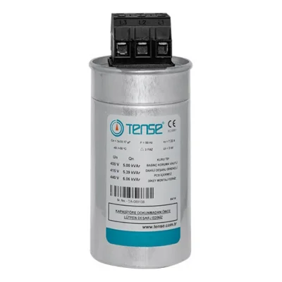 1.5 KVAR/400V Trifaze Kondansatör