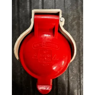 3X32A 3P+E 380V Duvar Priz