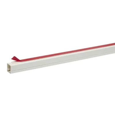 12X12 Yapışkan Bantlı Pvc Kablo Kanalı