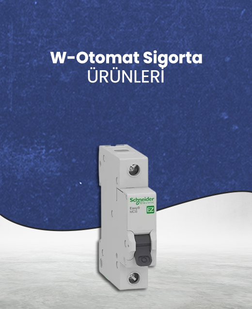 EASY9 1X6A 3kA B Tipi W-Otomat Sigorta Easy9 Otomatik Sigorta